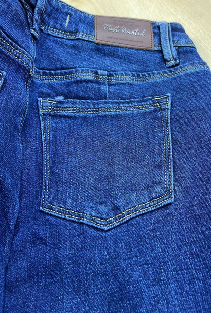 Jean Straight Azul Oscuro Most Wanted