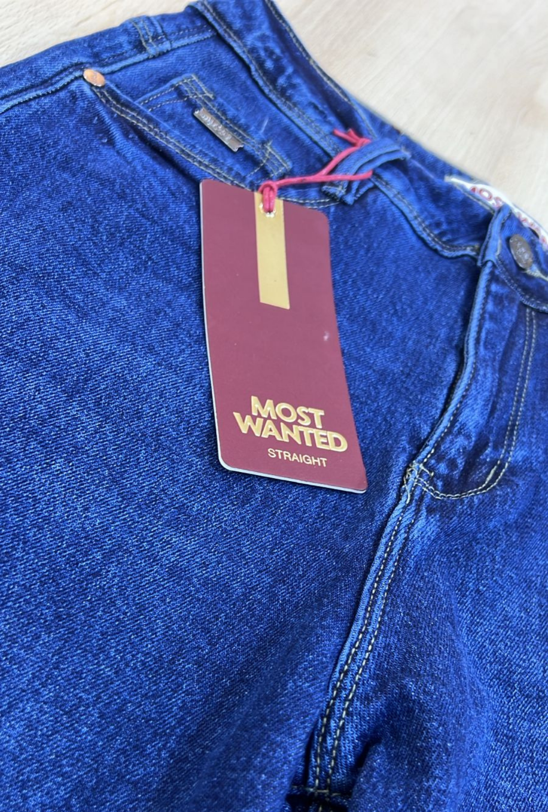 Jean Straight Azul Oscuro Most Wanted