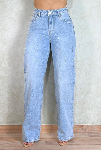 Jean Straight Híbrido Azul Claro – Most Wanted