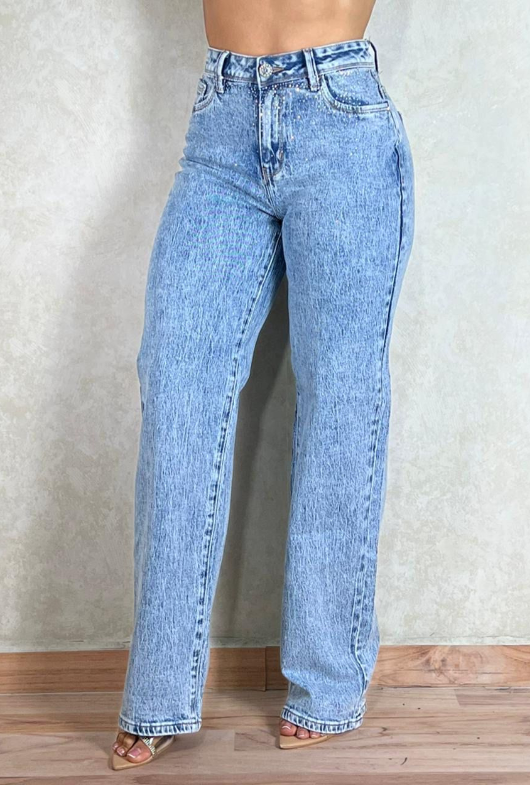 Jeans Wide Leg Brillo Jasoer Most Wanted