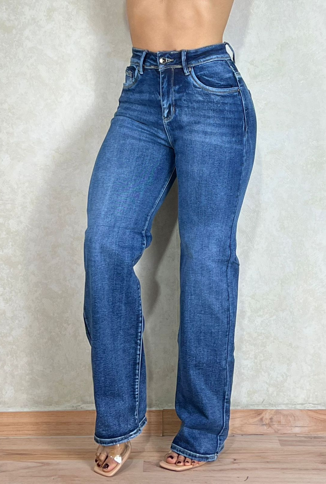 Jean Straight Azul Oscuro- Most Wanted