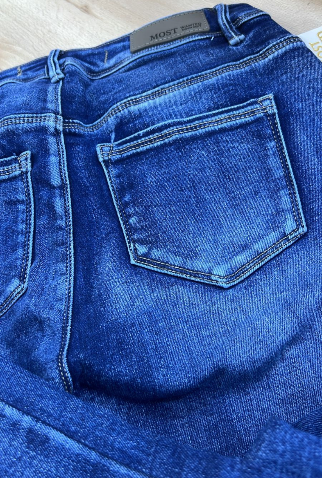 Jean Straight Azul Oscuro- Most Wanted