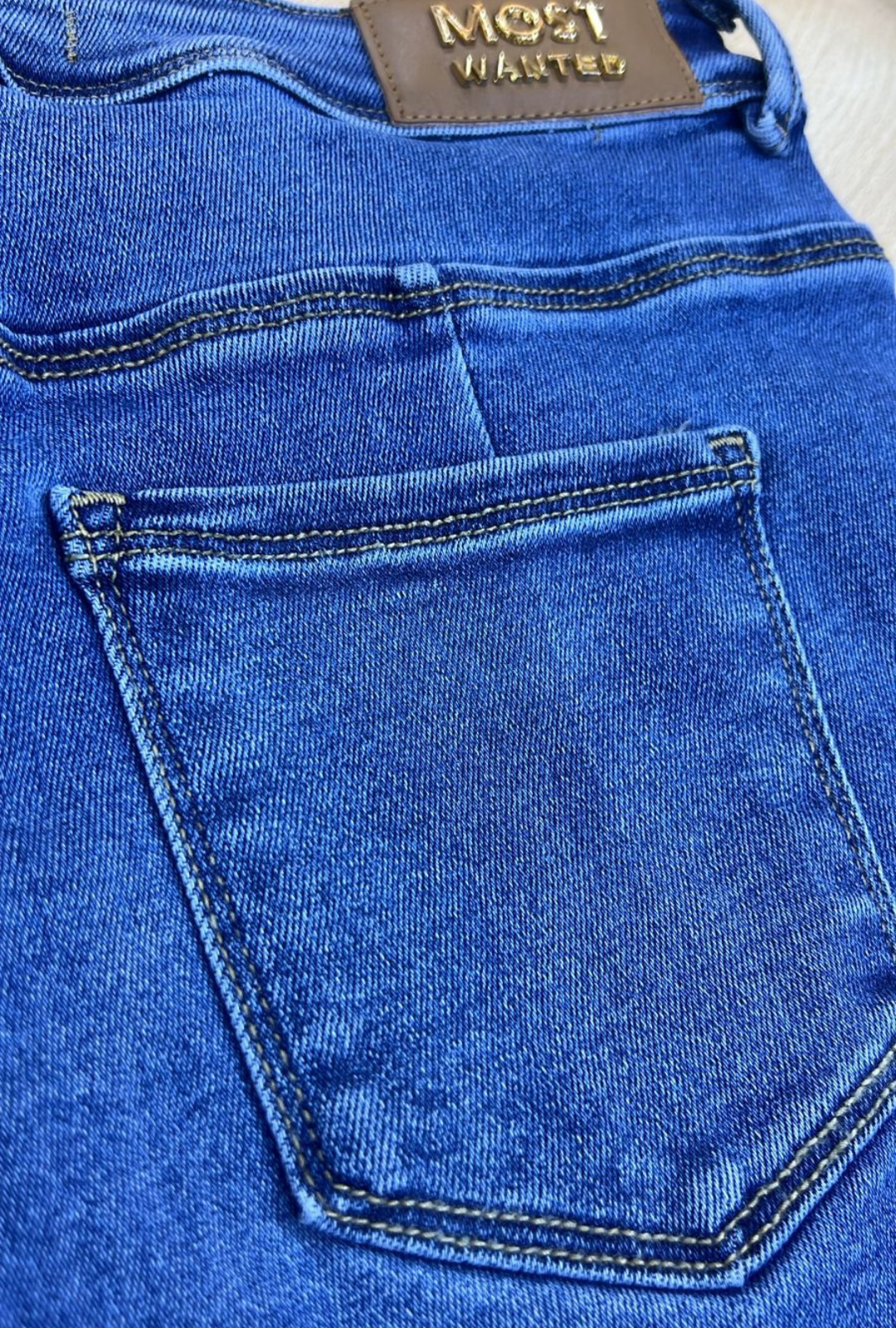 Jeans  Recto Con abertura