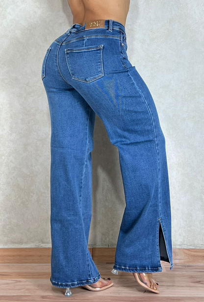 Jeans  Recto Con abertura