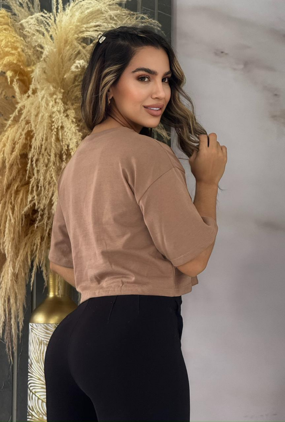 Camiseta Corta Corazones Fresh Fit