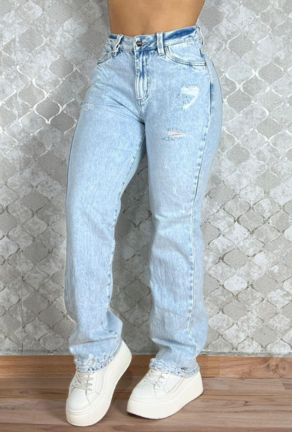 Jean Hibrido Azul Claro Most Wanted