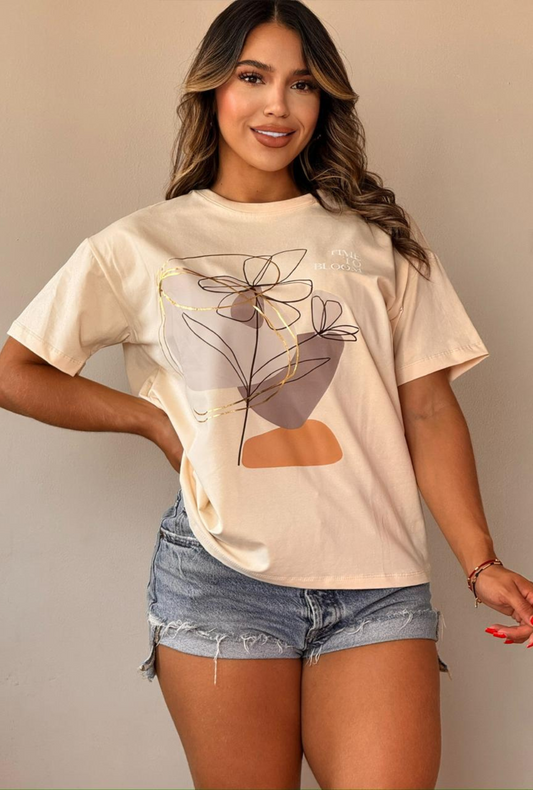 Camiseta Time To Bloom