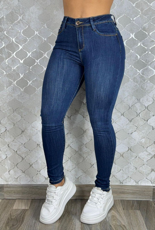 Jean Skinny Azul Oscuro Most Wanted