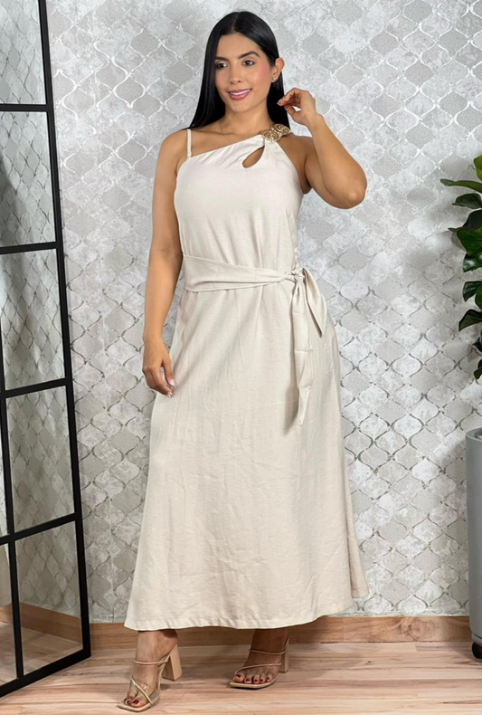 Vestido Alma Escote