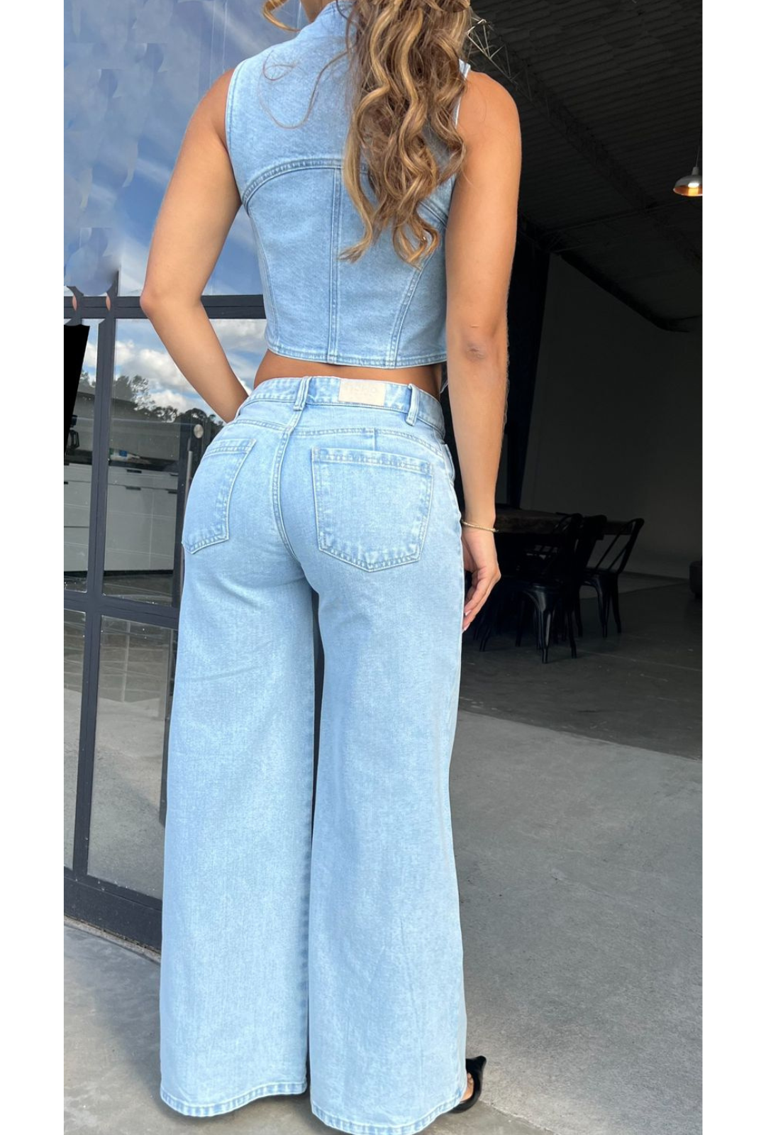 Set Naho Demin Azul Claro