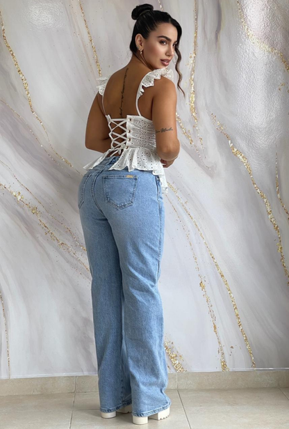 Blusa Bolero Hoja Rota