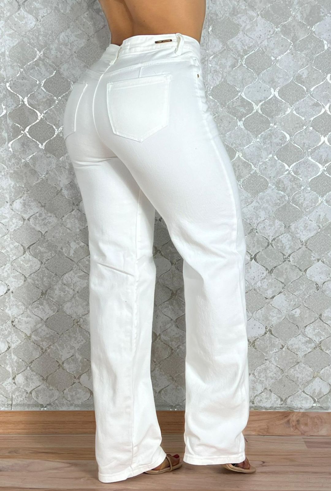 Jean Crudo Blanco Palazzo Most Wanted