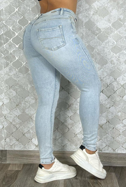 Jean Skinny Azul Claro Most Wanted