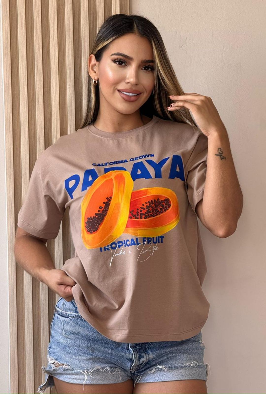 Camiseta Papaya Glam