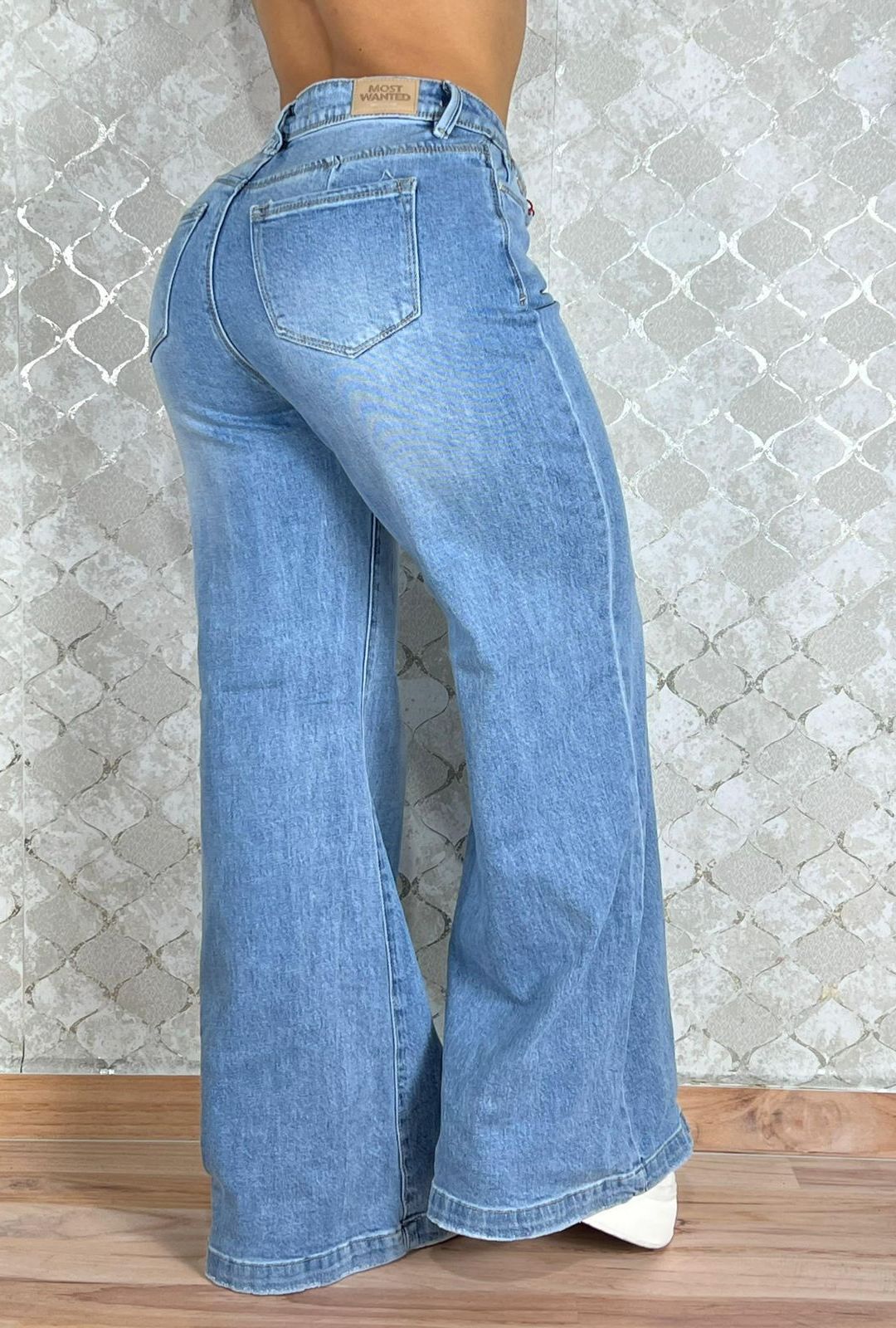 Jean Azul Claro Palazzo Most Wanted