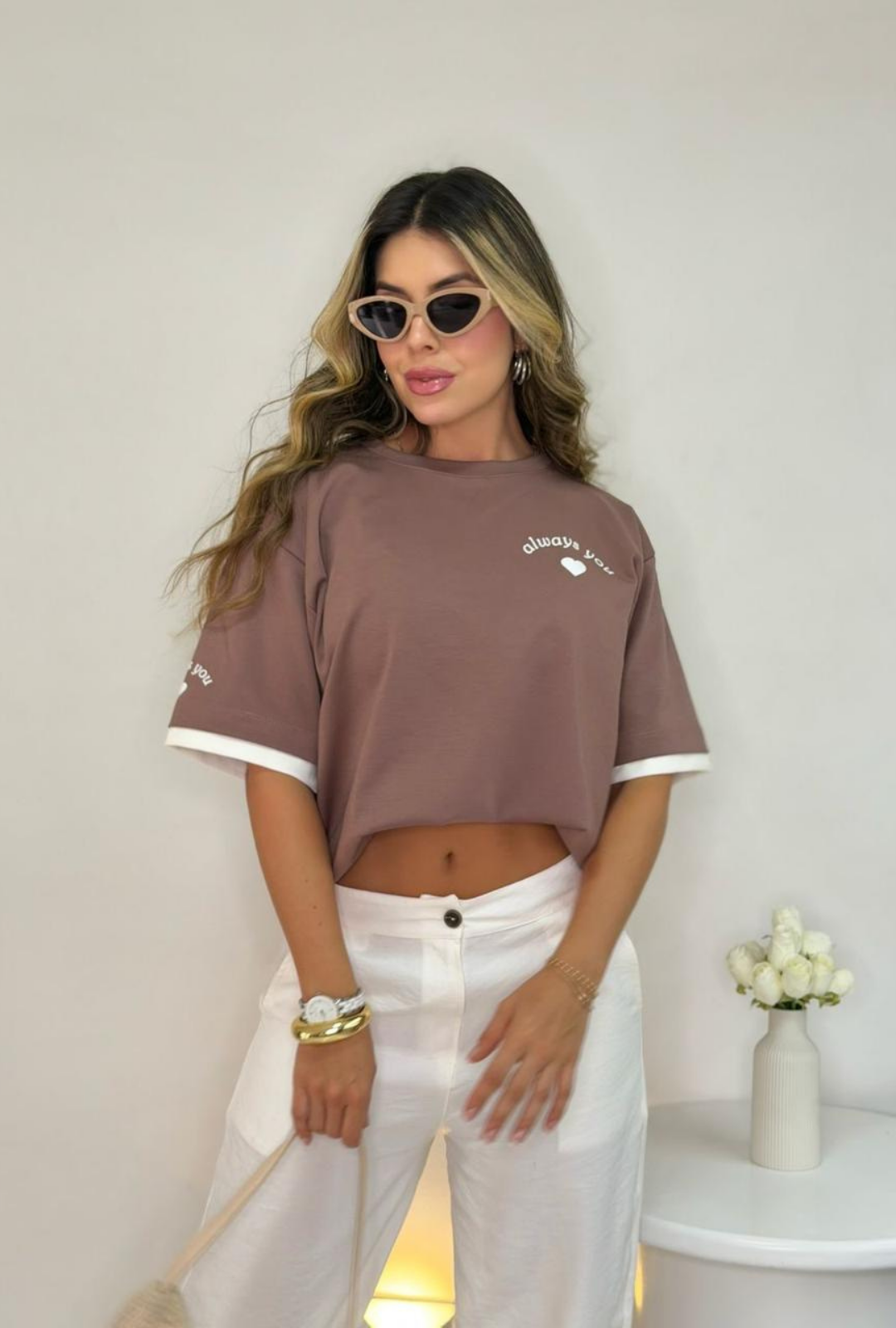 Camiseta Oversize Always