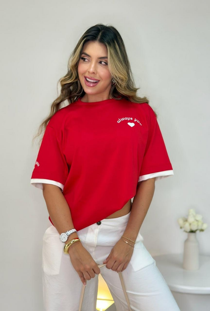 Camiseta Oversize Always