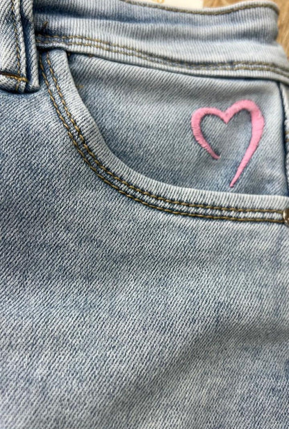 Falda Short Azul 7 Botones Most Wanted