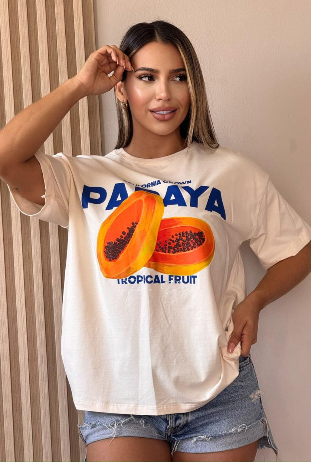 Camiseta Papaya Glam