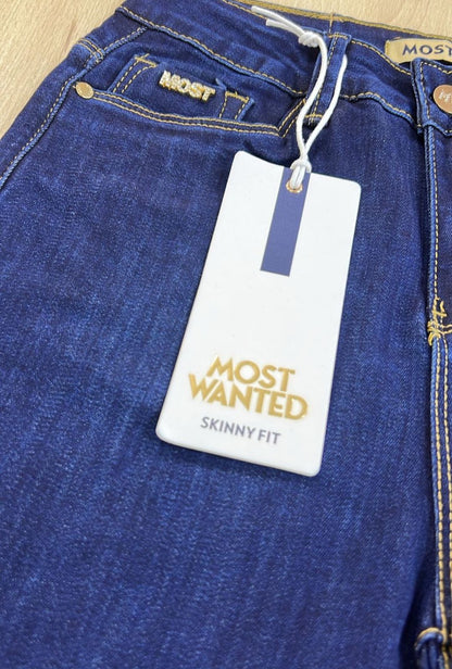 Jean Skinny Azul Oscuro Most Wanted