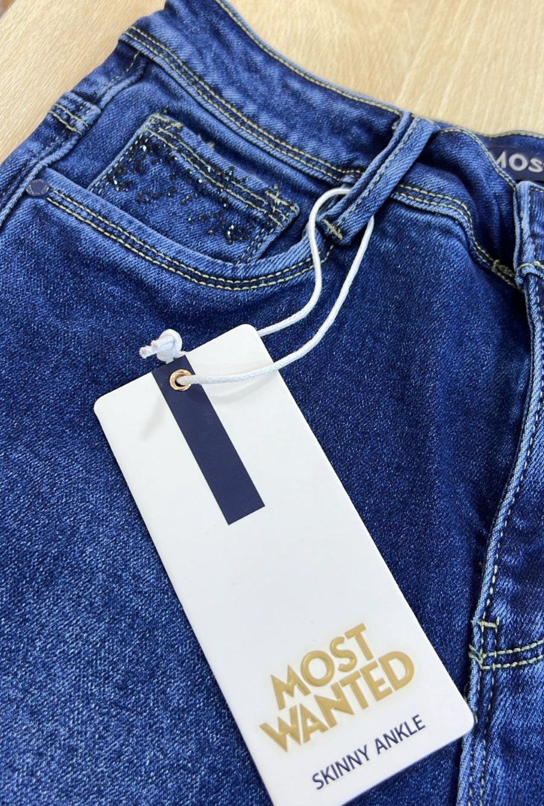 Jeans Azul Skinny Most Wanted