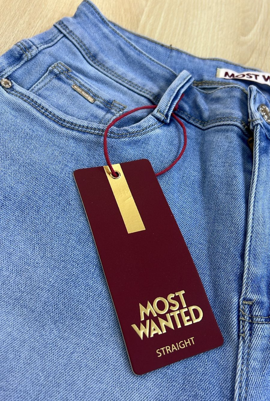 Jeans Recto Straight High Rise Most Wanted