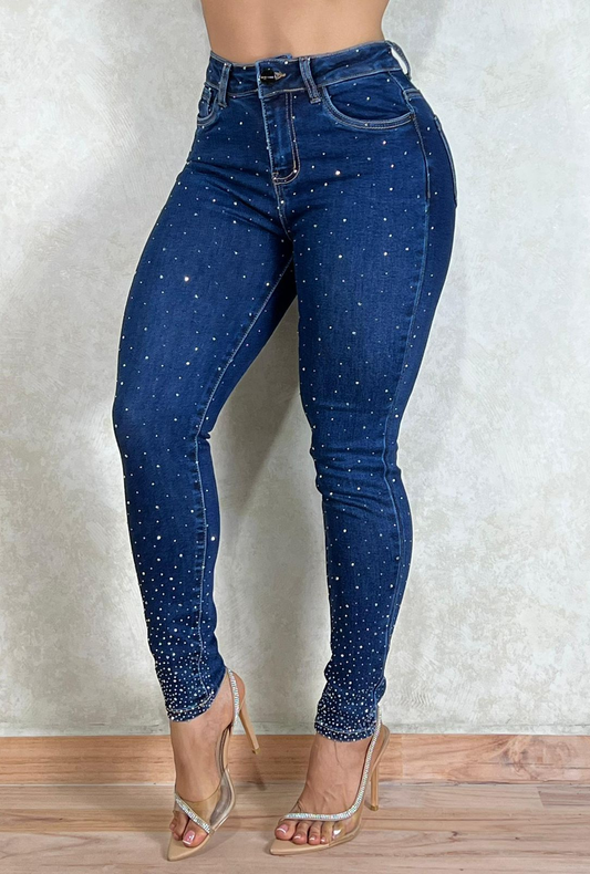 Jeans Skinny Azul Oscuro Most Wanted