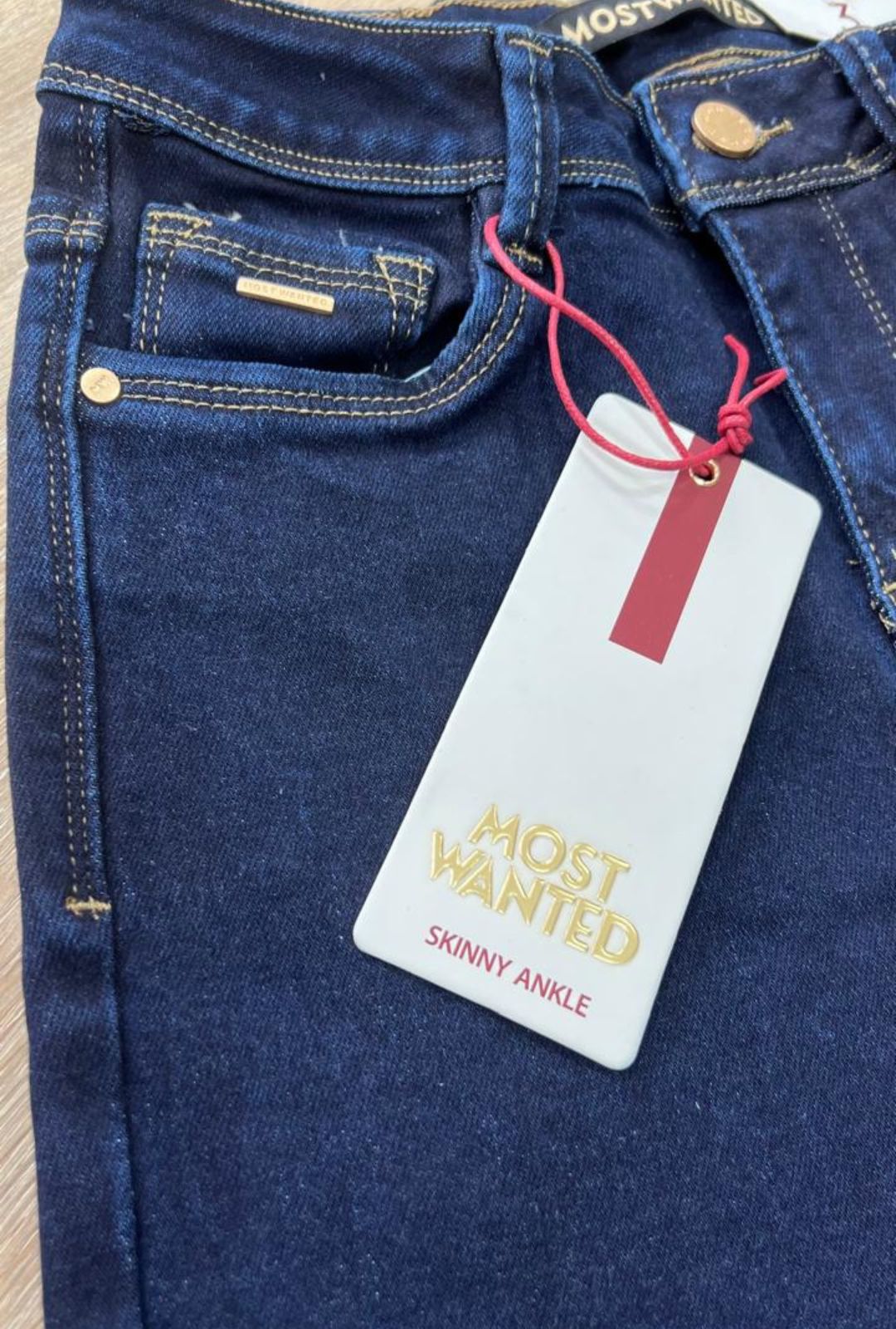 Jean Skinny Azul Oscuro Most Wanted