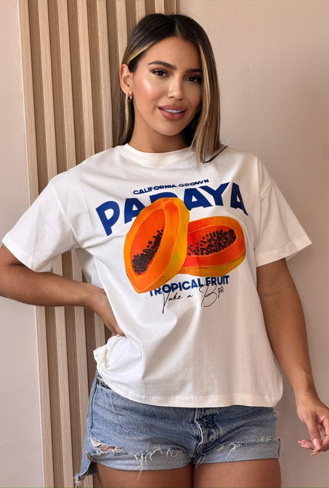 Camiseta Papaya Glam