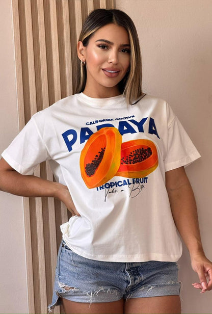 Camiseta Papaya Glam