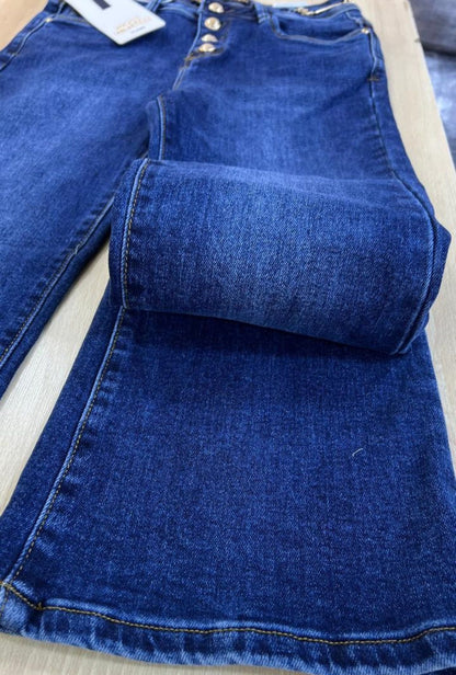 Jean Botones Bota Ancha Most Wanted