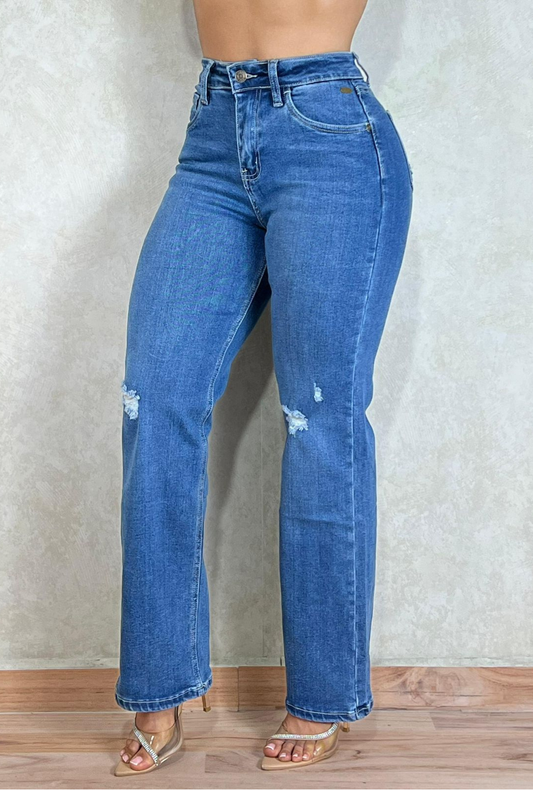 Jeans Straight Ancho Polo Club