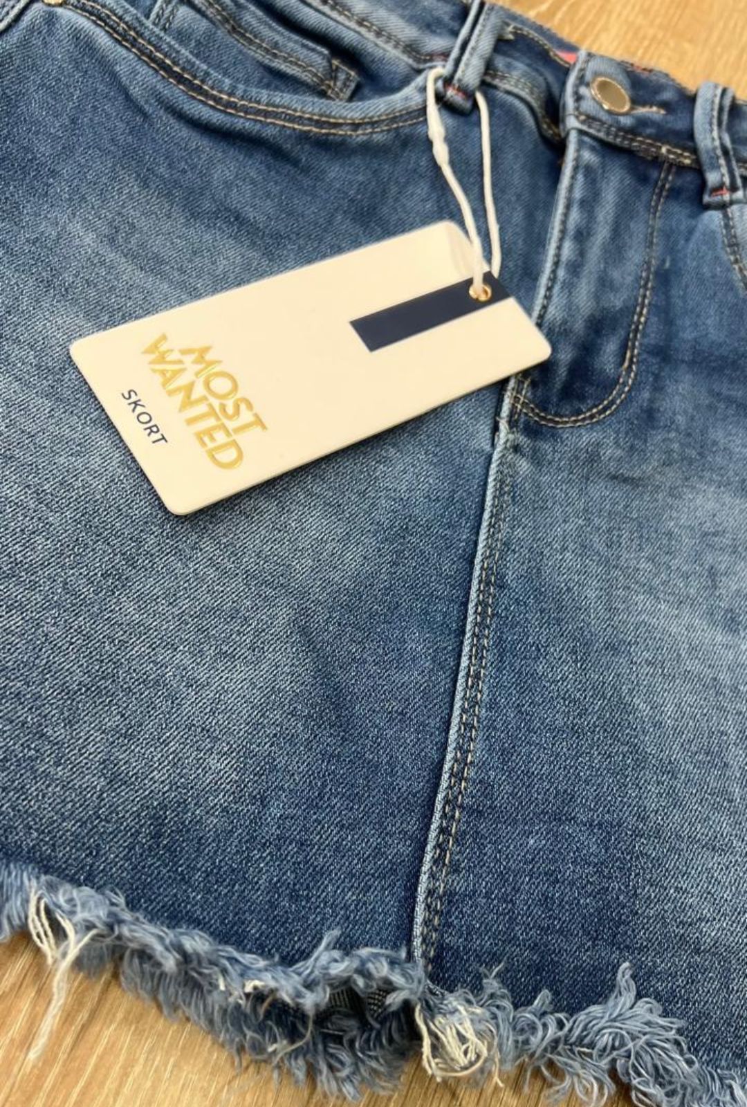 Falda Short Azul Most Wanted