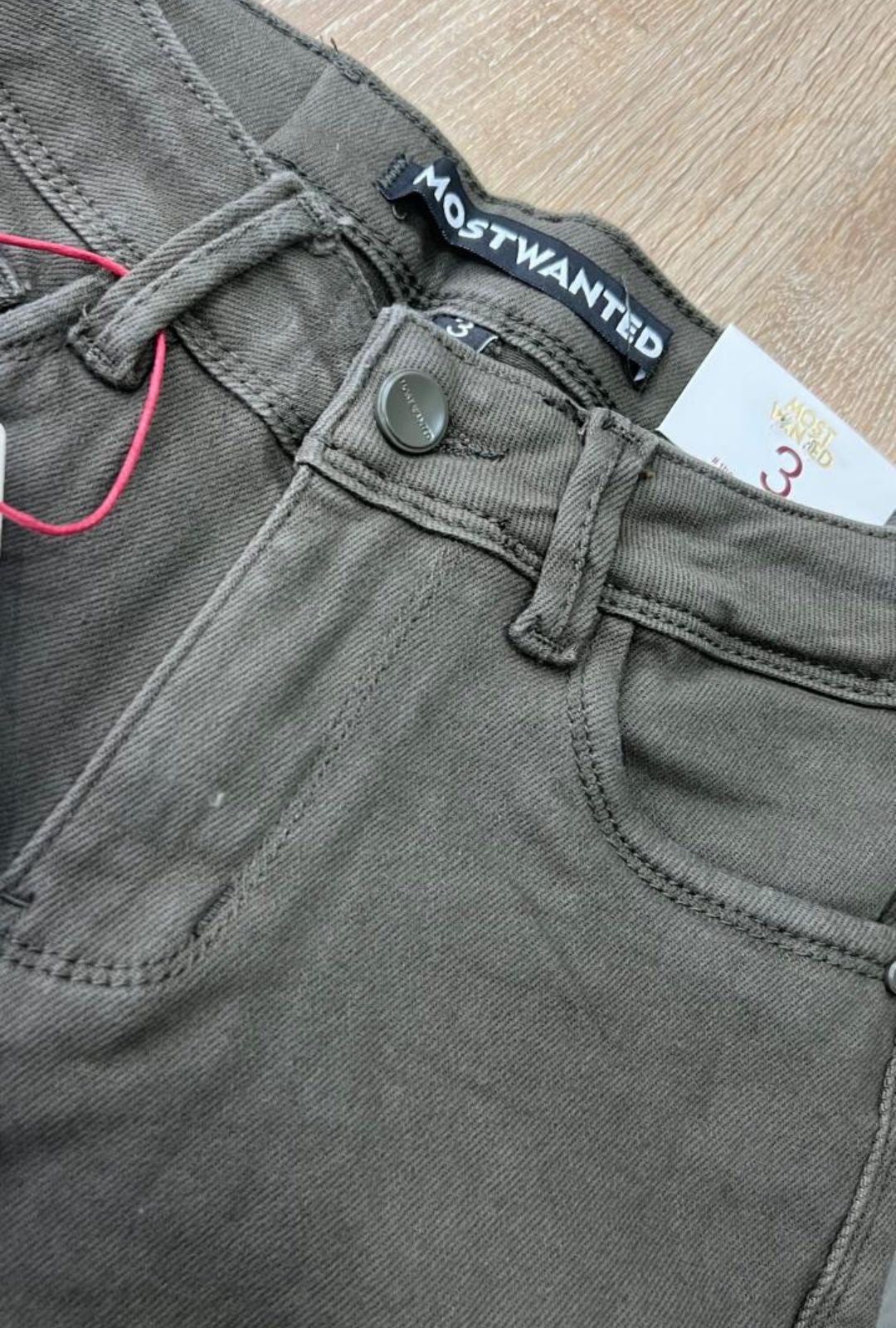 Jean Skinny Verde Militar Most Wanted