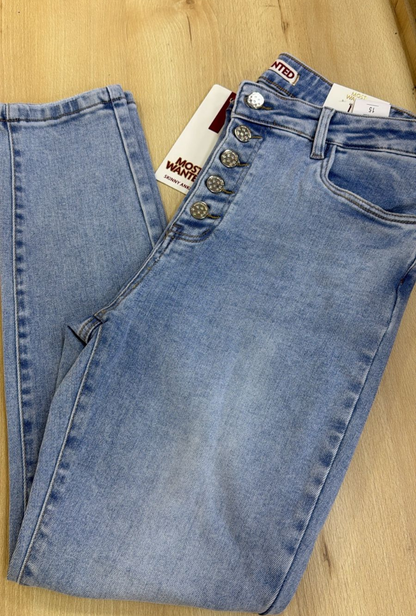 Jeans Botones Skinny Most Wanted