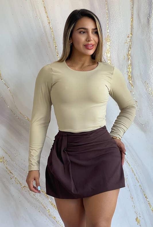 Blusa Nylon Manga Larga