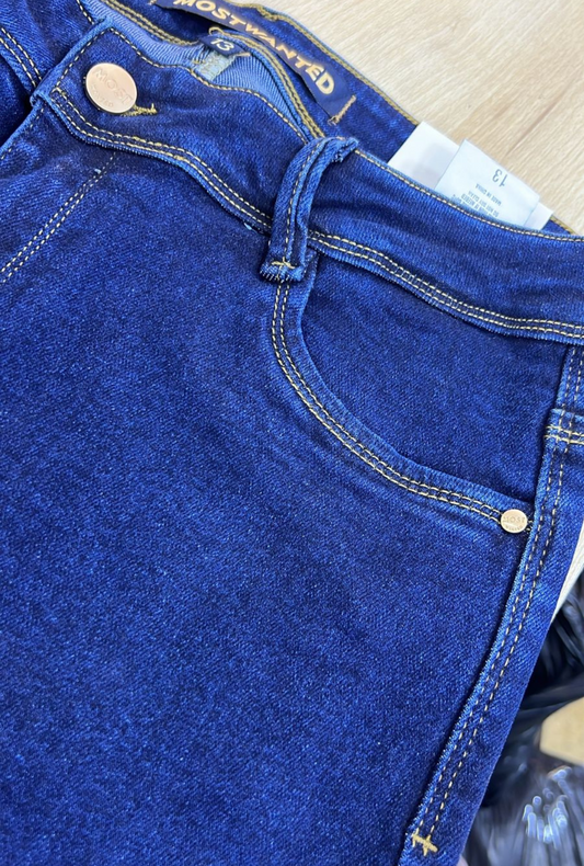 Jean Skinny Azul Oscuro Most Wanted