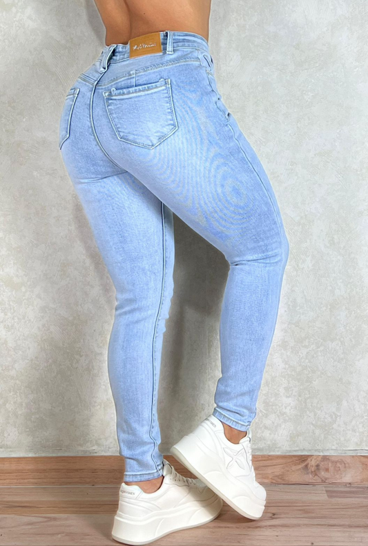 Jean Skinny Clasico Claro Most Wanted