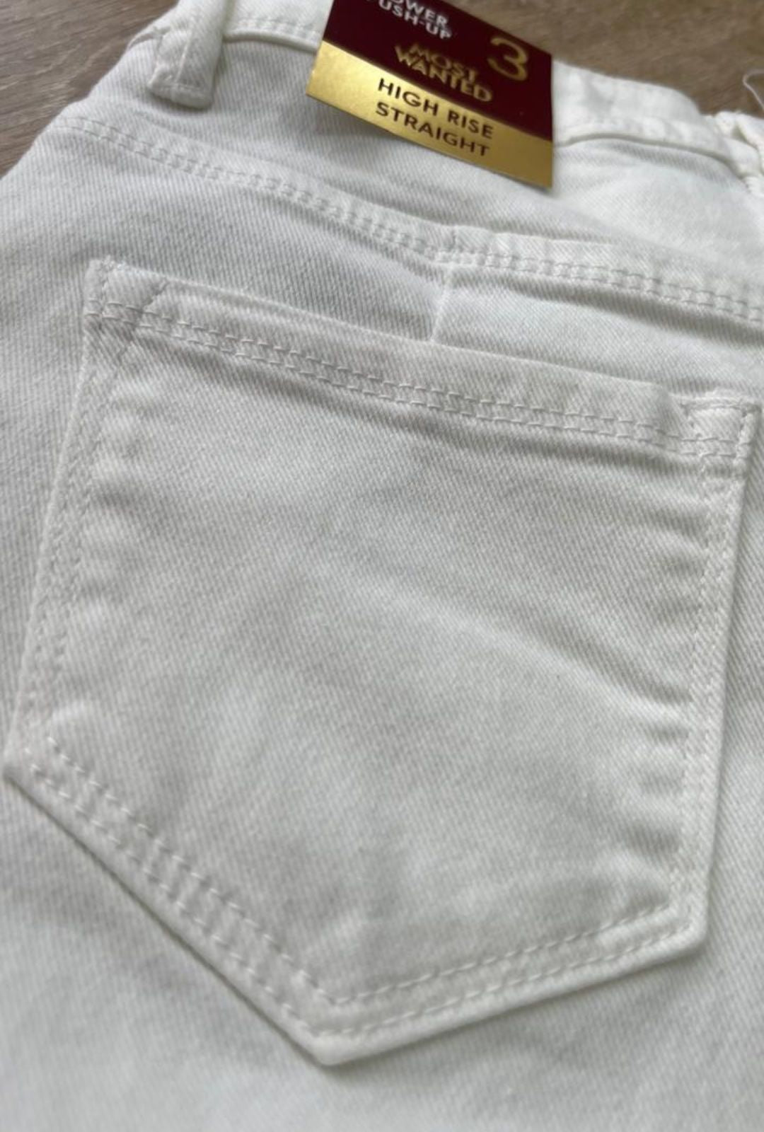 Jean Crudo Blanco Palazzo Most Wanted