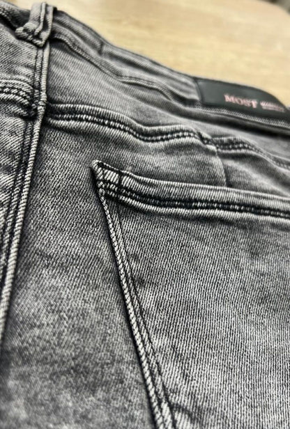 Falda Short Gris Botones Most Wanted