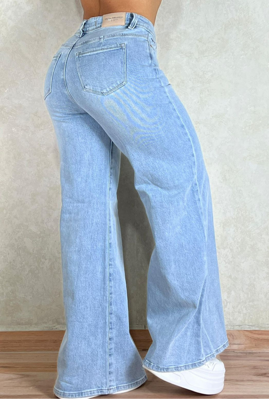 Jeans Palazzo azul cielo Most Wanted