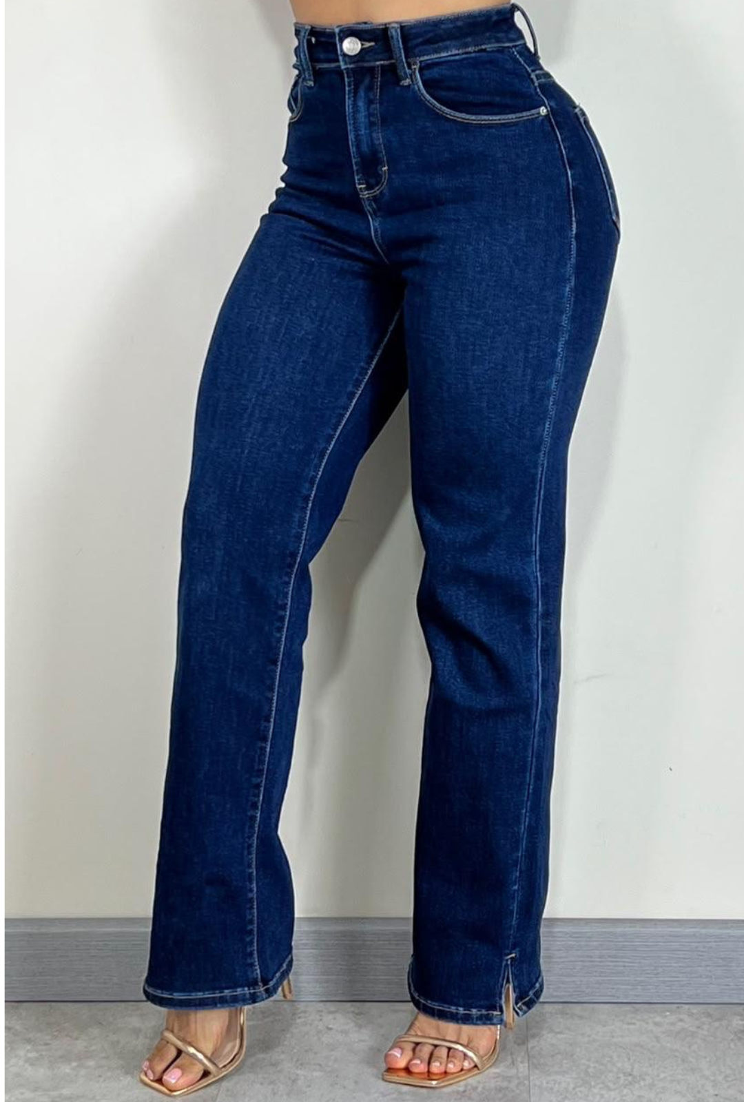Jean Bacci Straight Azul Oscuro