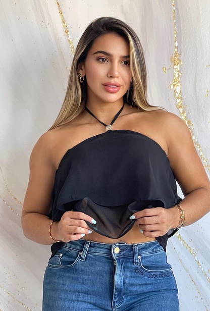 Blusa Drapeada