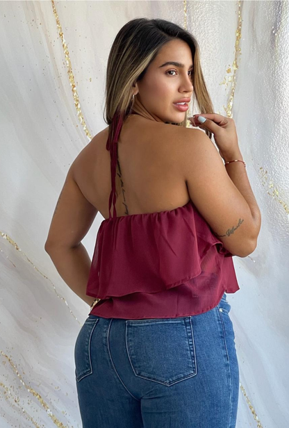 Blusa Drapeada