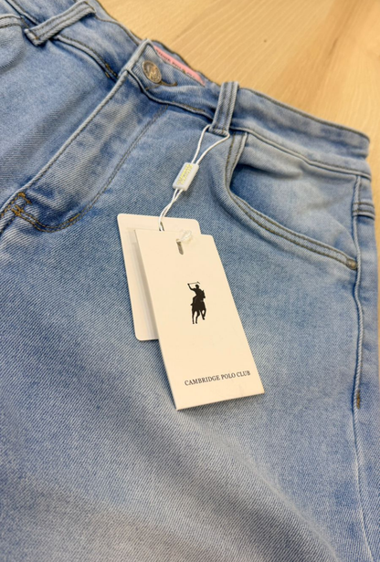 Jean Mom Fit Polo Club