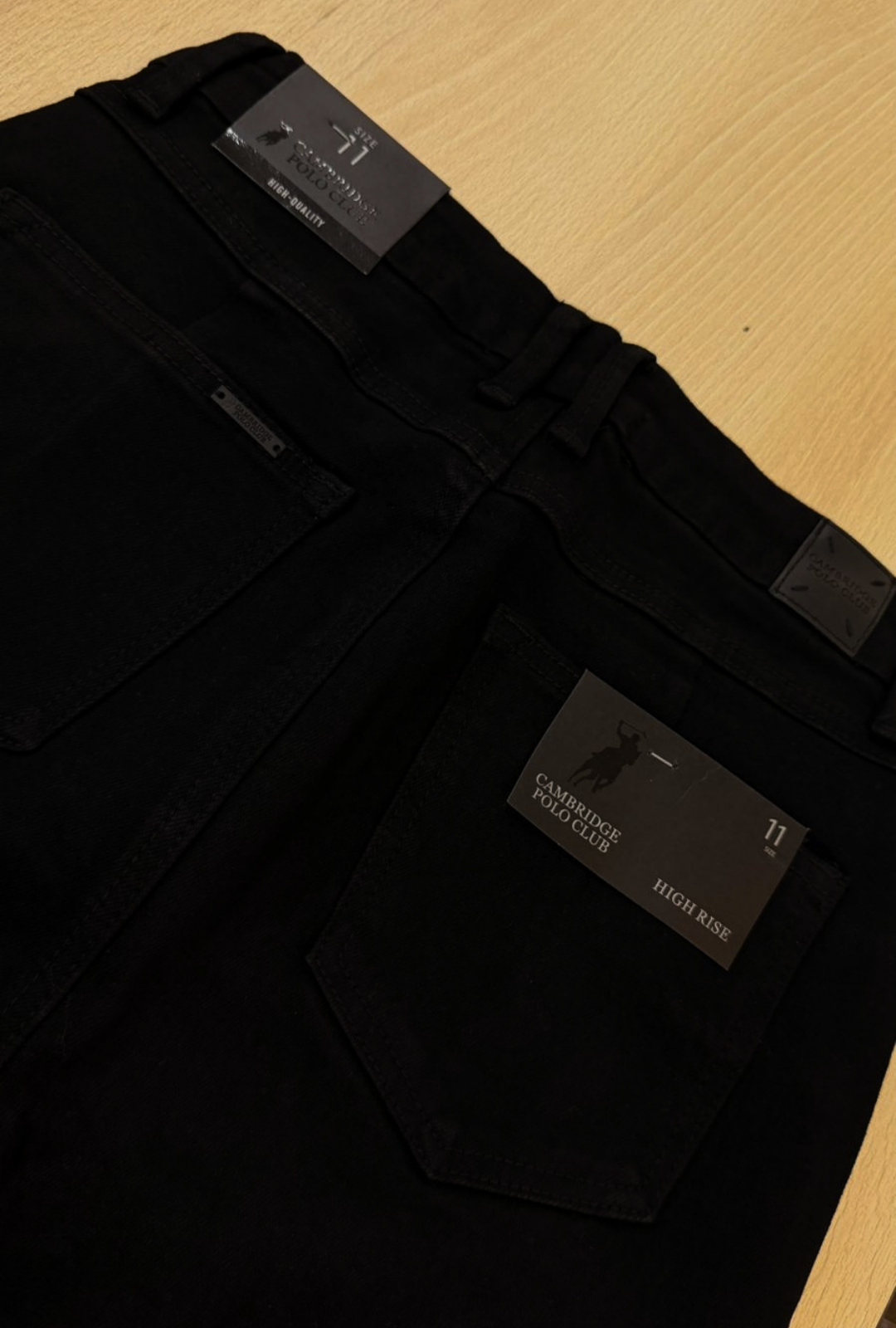 Jeans Wide Leg Negro