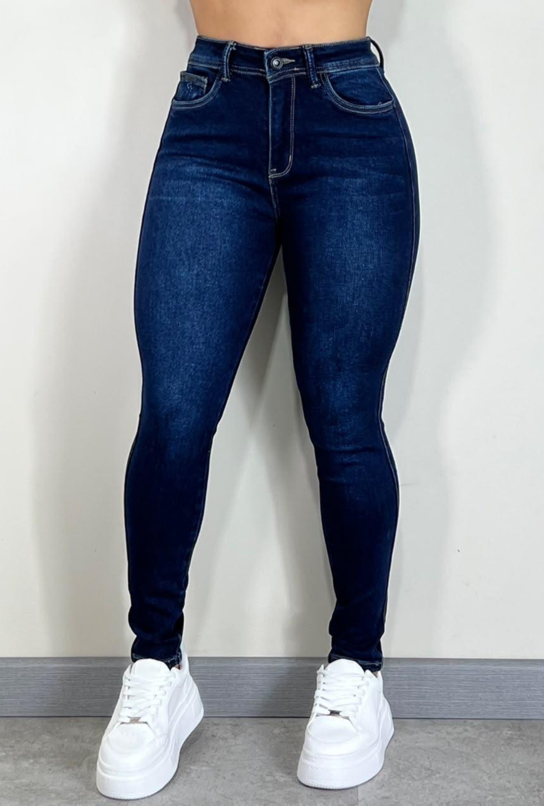 Jean Skinny Polo Club Azul Oscuro
