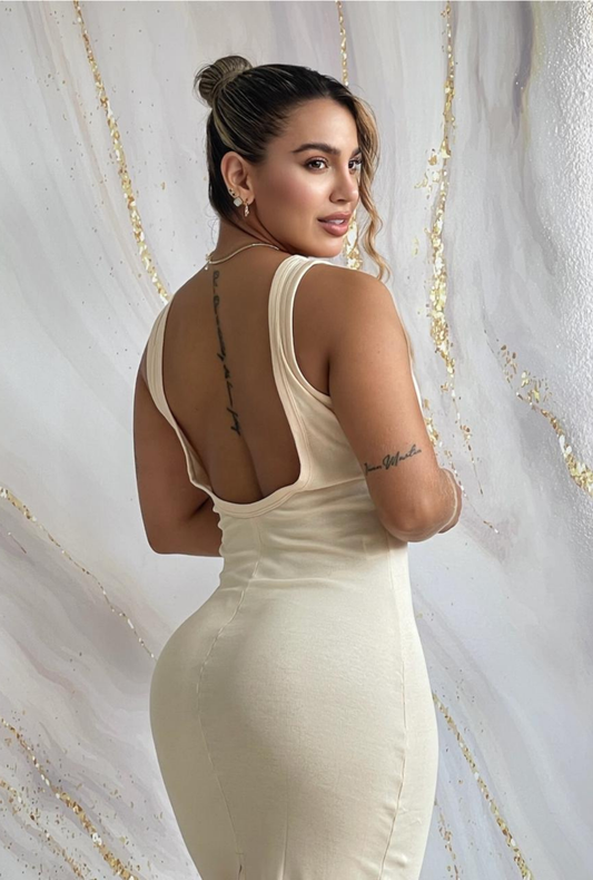 Vestido Escote Espalda