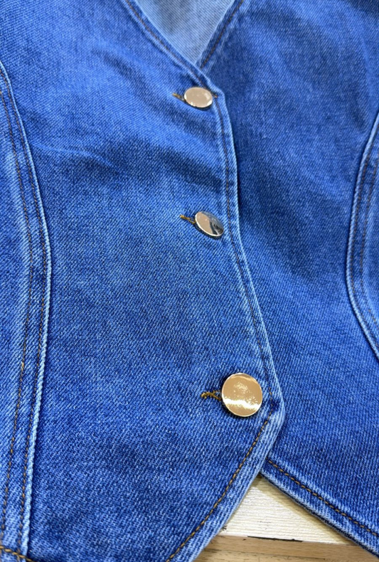 Chaleco Clasico Demin