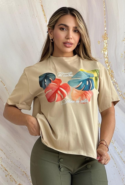 Camiseta Oversize Aloha